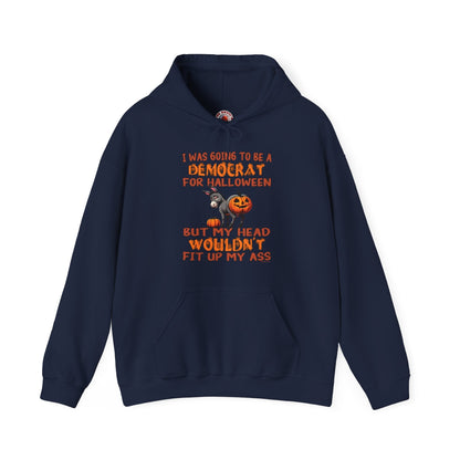 Democrat for Halloween Hooded Sweatshirt The Devil's Pickle
