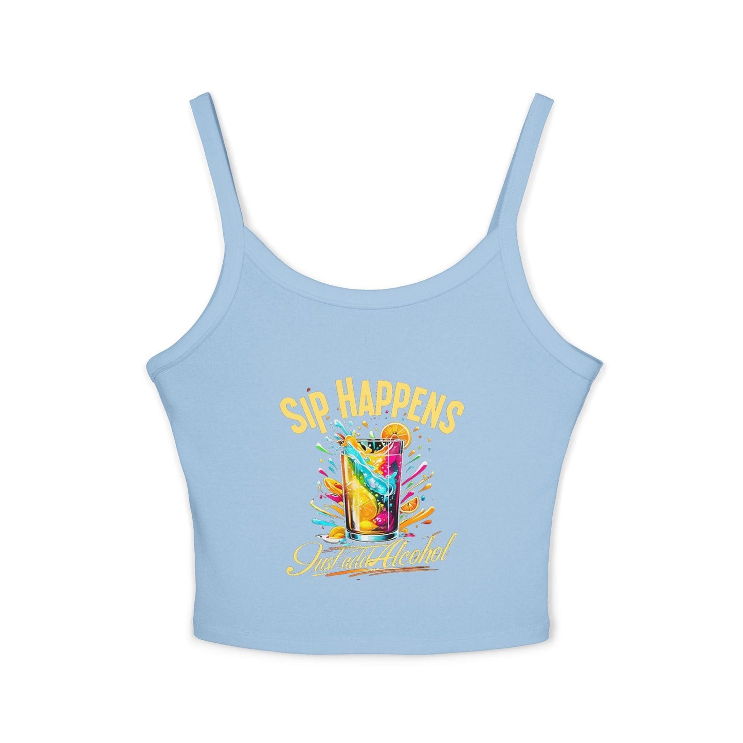Playful & Stylish Womens Spaghetti Strap Tank Top Country in My Heart