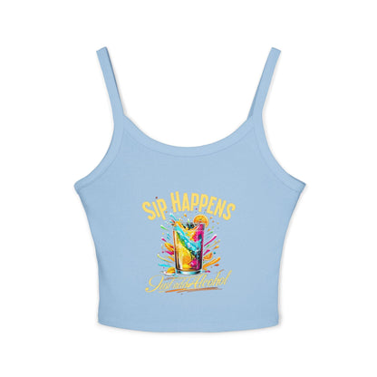 Playful & Stylish Womens Spaghetti Strap Tank Top Country in My Heart