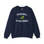 It's Not Small Crewneck Sweatshirt The Devil's Pickle