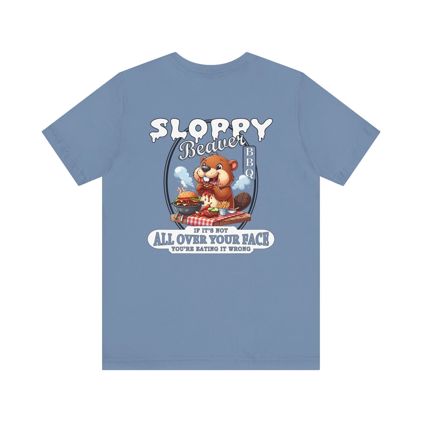 Sloppy Beaver BBQ Back T-Shirt The Devil's Pickle
