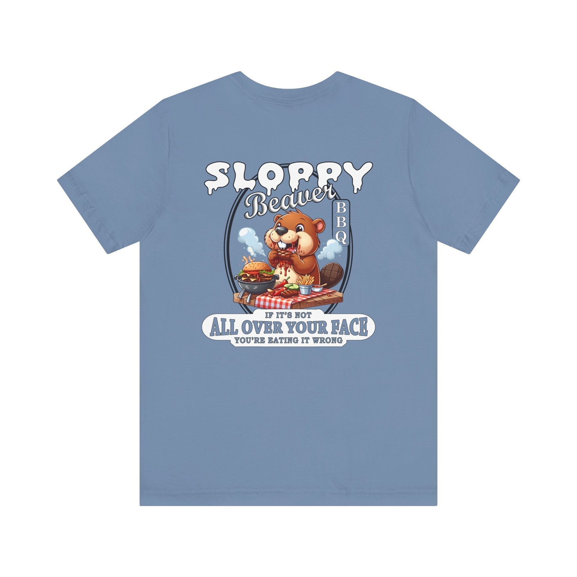 Sloppy Beaver BBQ Back T-Shirt The Devil's Pickle
