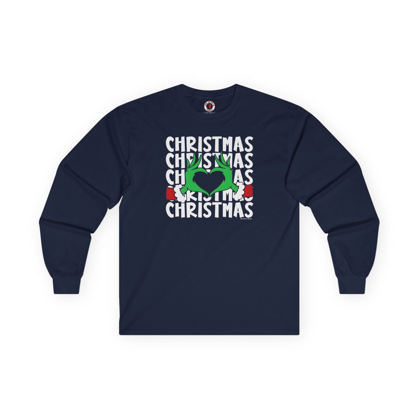 Christmas Heart Long Sleeve Tee The Devil's Pickle