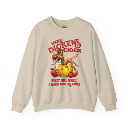 Hard Dickens Cider Crewneck Sweatshirt The Devil's Pickle
