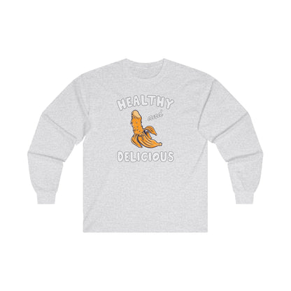 Healthy and Delicious Long Sleeve Tee The Devil's Pickle