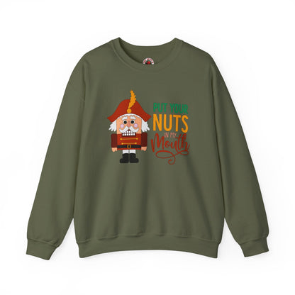 Put Your Nuts In My Mouth Crewneck Sweatshirt The Devil's Pickle