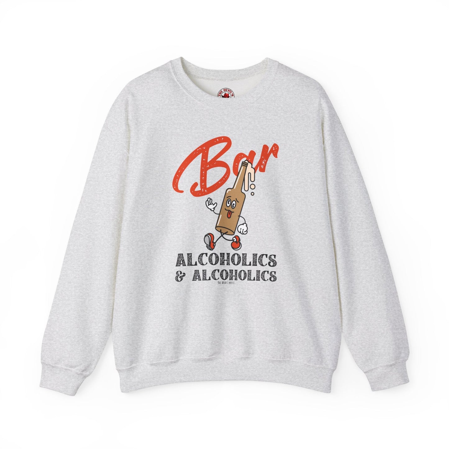 Bar Alcoholics & Alcoholics Crewneck Sweatshirt The Devil's Pickle