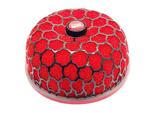 HKS SMF Reloaded 80mm Inlet Universal Air Filter 150mm Red FR SPORT