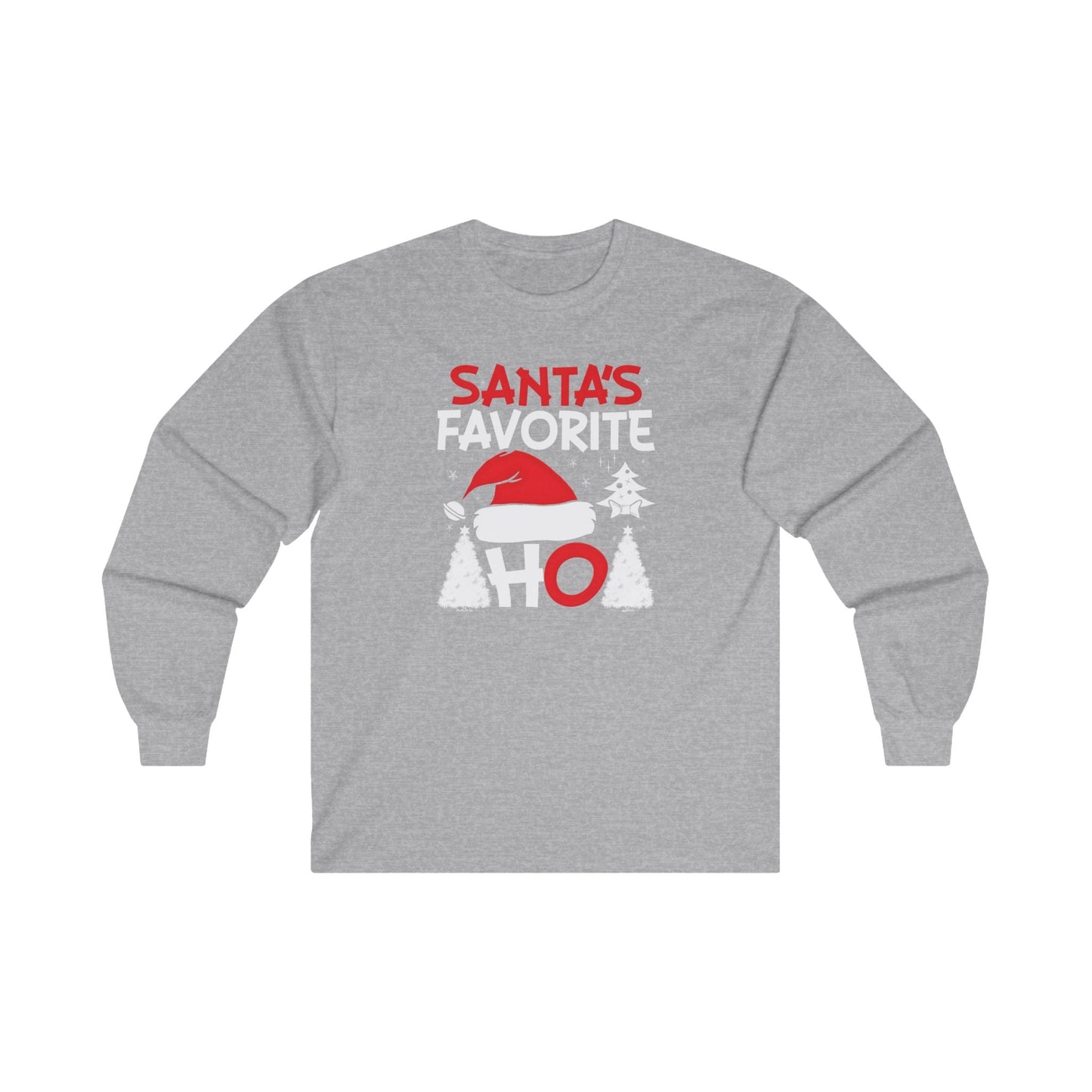 Santa's Favorite Ho Long Sleeve Tee The Devil's Pickle