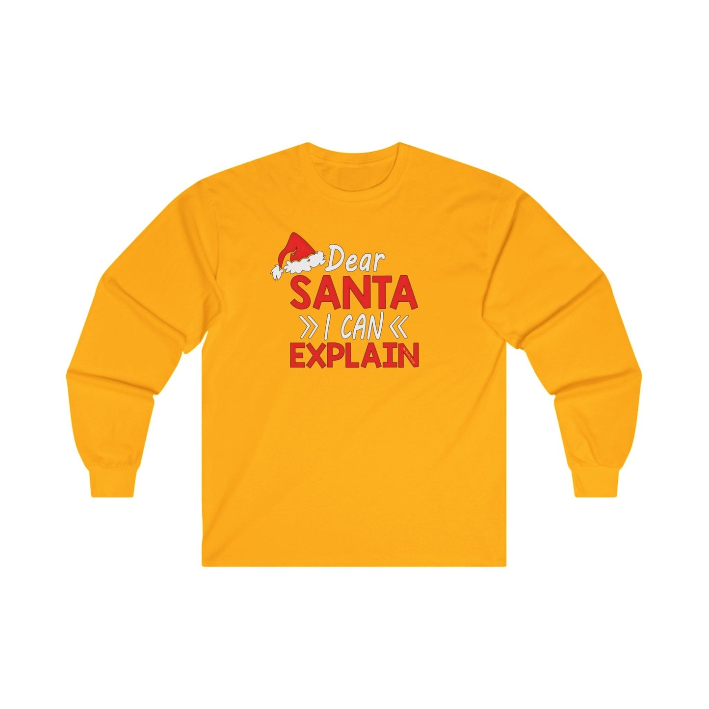 Dear Santa I Can Explain Long Sleeve Tee The Devil's Pickle