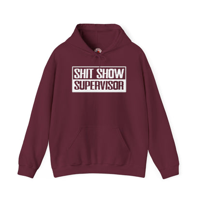 Shit Show Supervisor Hooded Sweatshirt The Devil's Pickle