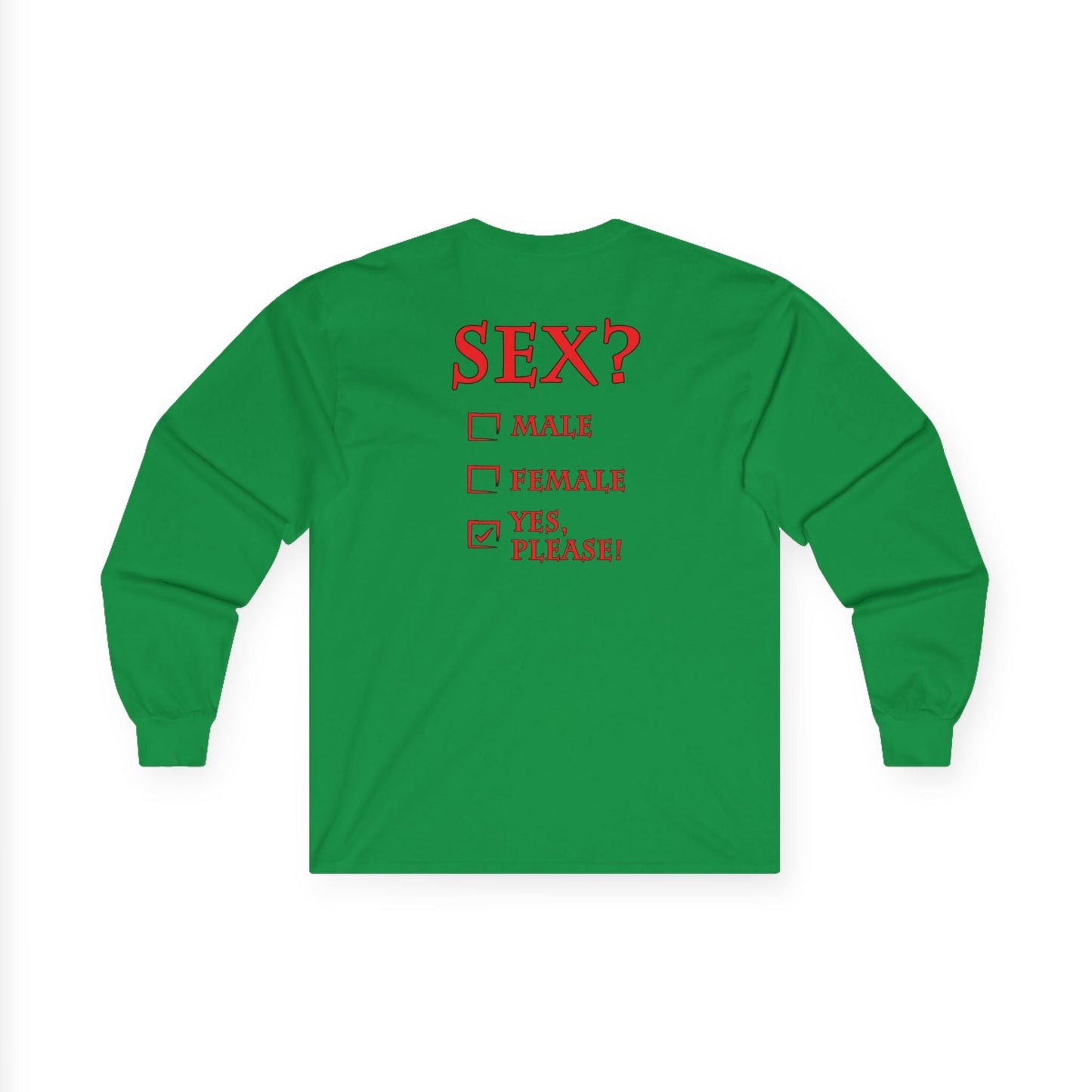 Sex? Yes, Please Long Sleeve Tee The Devil's Pickle