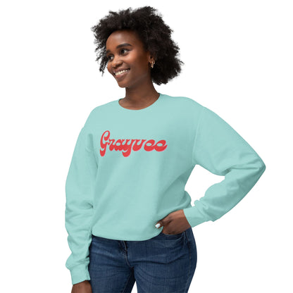 Unisex Lightweight Crewneck Sweatshirt "Grayvee" Grayceful LLC