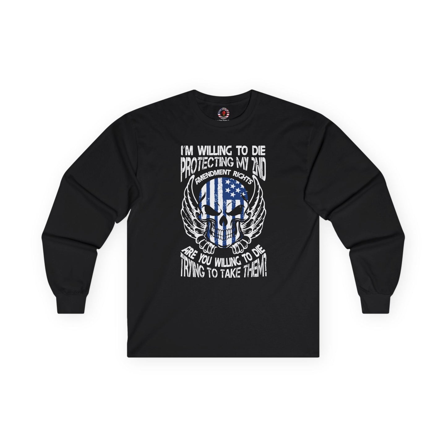 Protecting My 2nd Amendment Rights Long Sleeve Tee The Devil's Pickle
