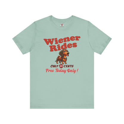 Free Wiener Rides T-Shirt The Devil's Pickle