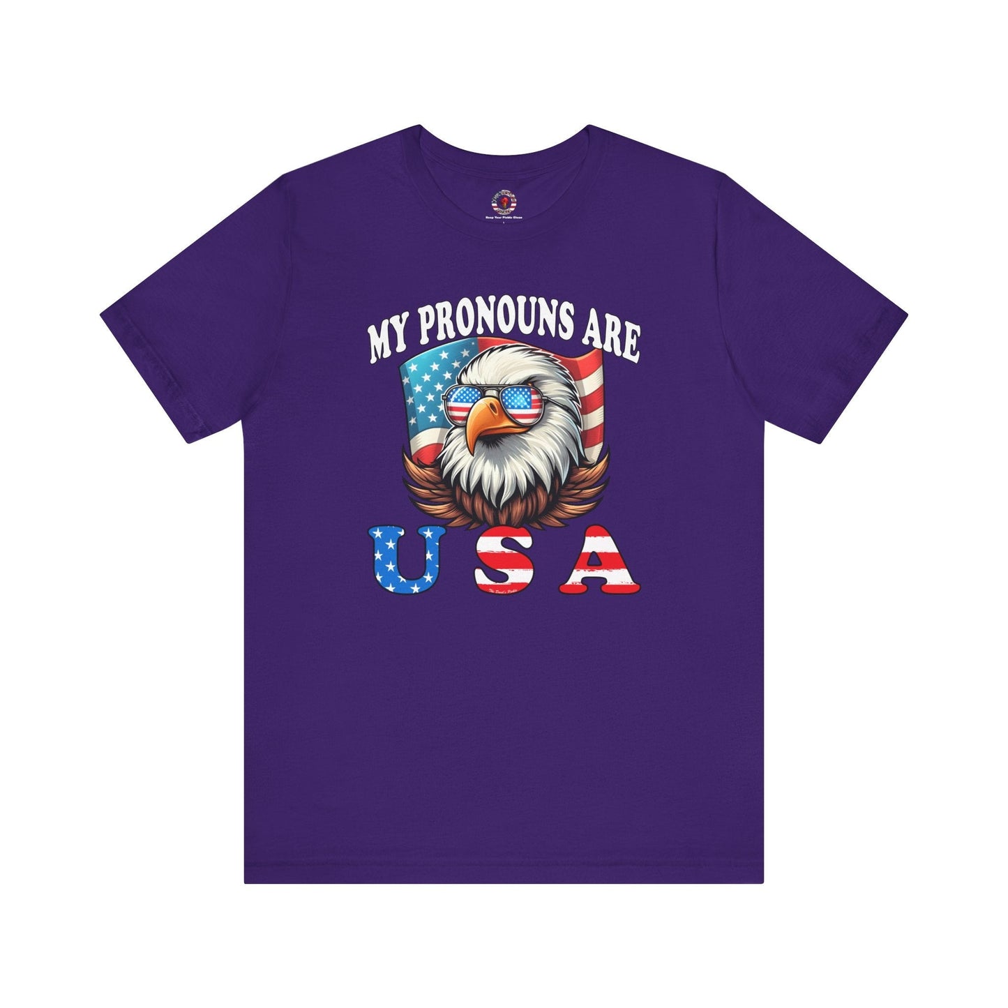My Pronouns Are U.S.A T-Shirt The Devil's Pickle