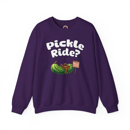 Pickle Ride Crewneck Sweatshirt The Devil's Pickle