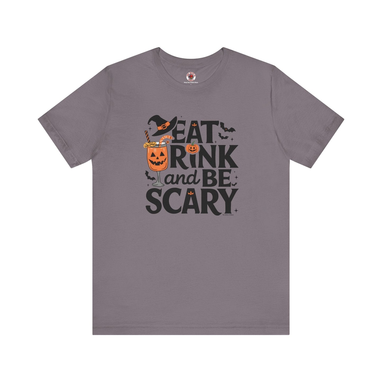 Eat Drink and Be Scary T-Shirt The Devil's Pickle