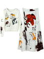New Women's Skirt Knit Two-piece Suit See size chart under “more details” The Fashion Celestial