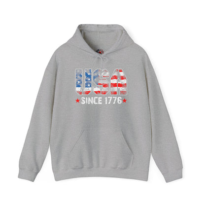USA Since 1776 Hooded Sweatshirt The Devil's Pickle