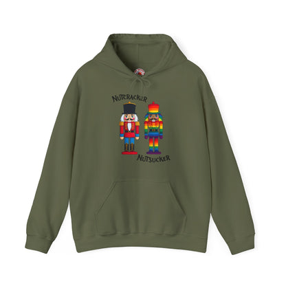 Nutcracker or Nutsucker Hooded Sweatshirt The Devil's Pickle