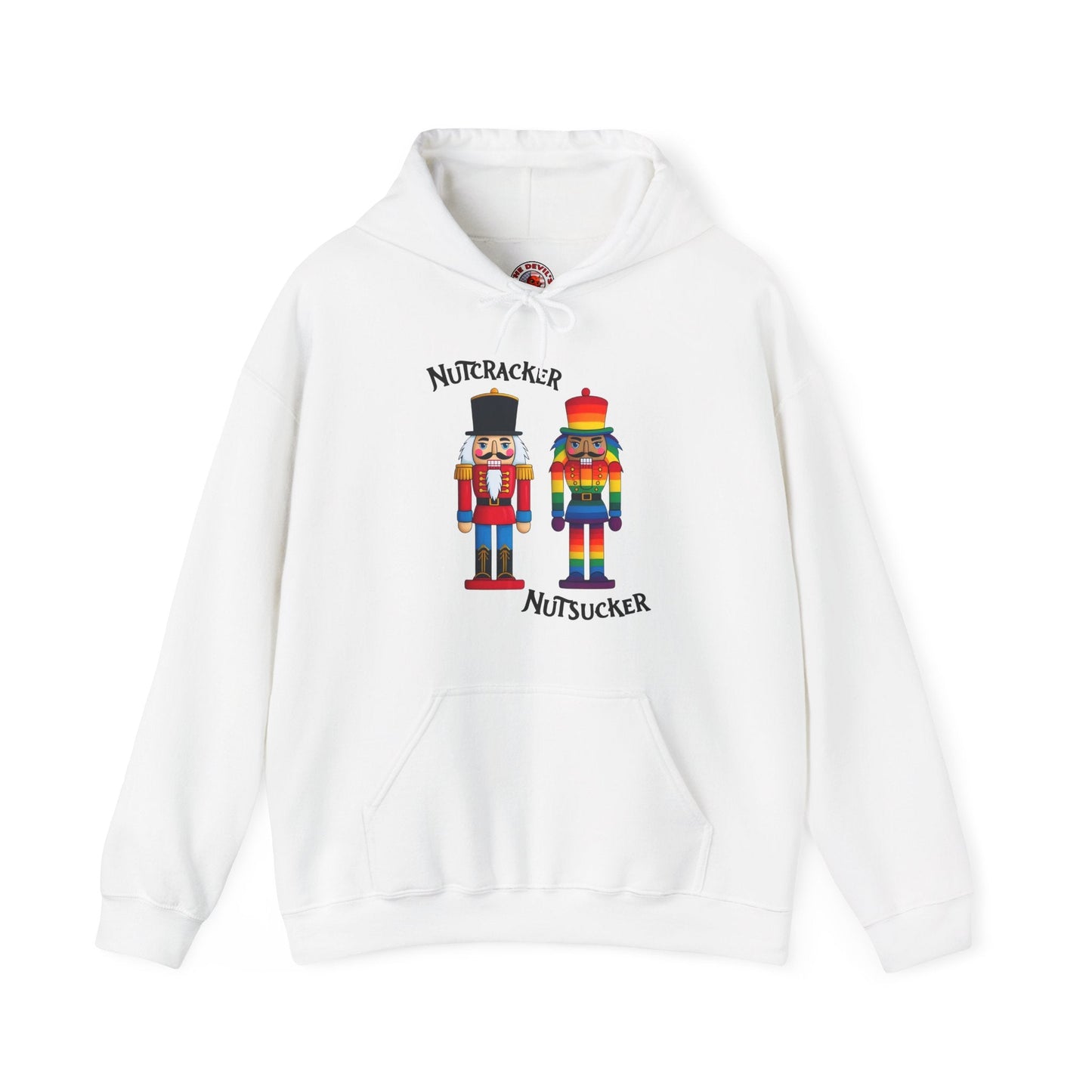 Nutcracker or Nutsucker Hooded Sweatshirt The Devil's Pickle