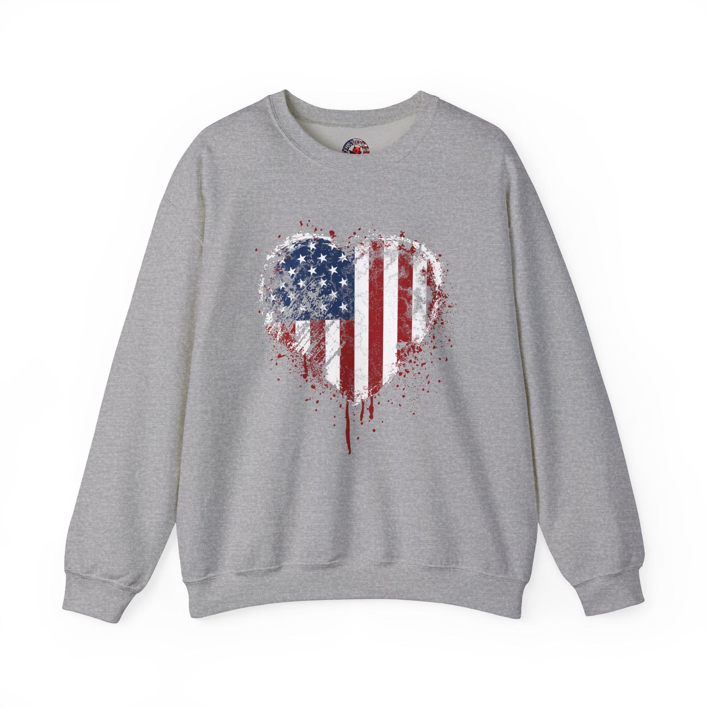 American Heart Crewneck Sweatshirt The Devil's Pickle