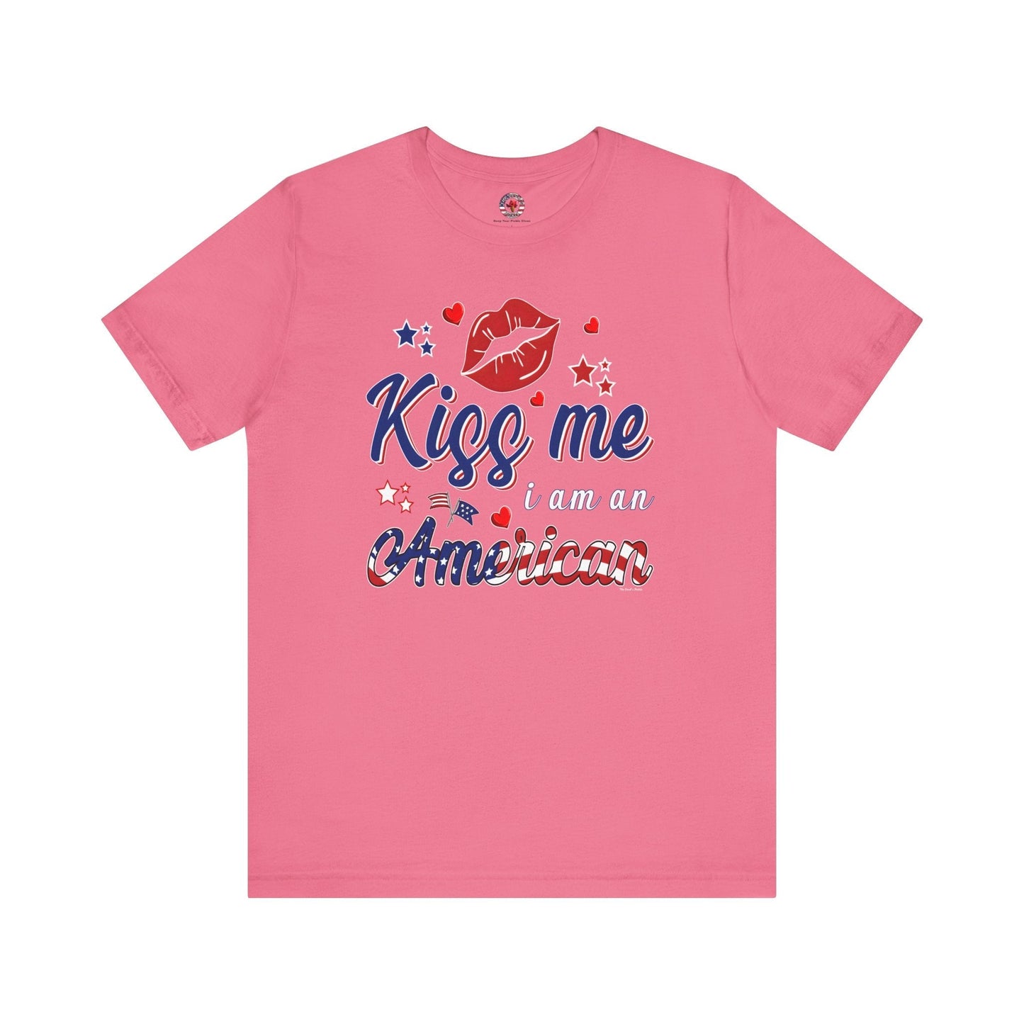 Kiss Me I Am An American T-Shirt The Devil's Pickle