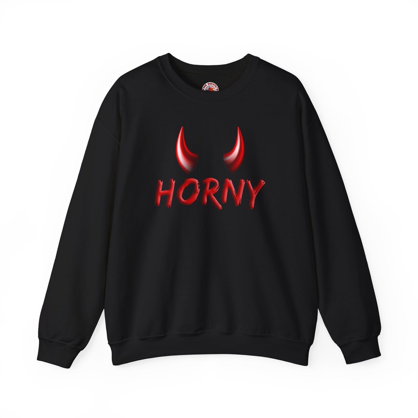 Horny Crewneck Sweatshirt The Devil's Pickle