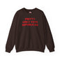 Pretty Girls Vote Republican Crewneck Sweatshirt The Devil's Pickle
