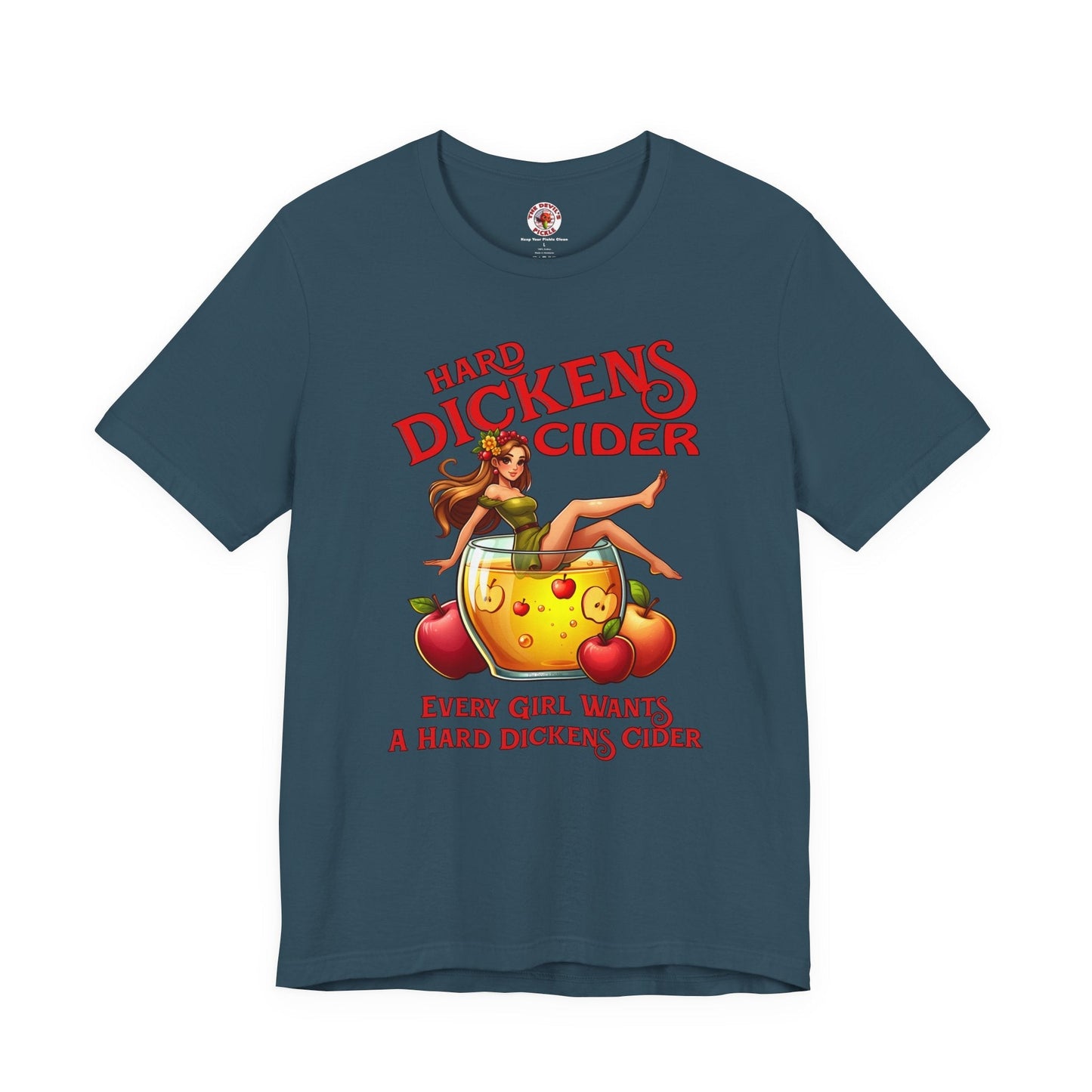 Hard Dickens Cider T-Shirt The Devil's Pickle