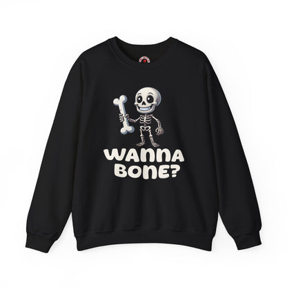 Wanna Bone Crewneck Sweatshirt The Devil's Pickle