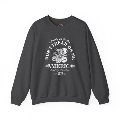 Don't Tread on Me Crewneck Sweatshirt The Devil's Pickle