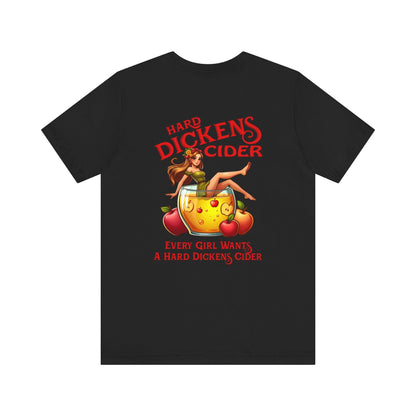 Hard Dickens Cider Front/Back T-Shirt The Devil's Pickle