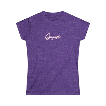 Women's Softstyle Tee "Grayarbie" Grayceful LLC