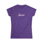 Women's Softstyle Tee "Grayarbie" Grayceful LLC