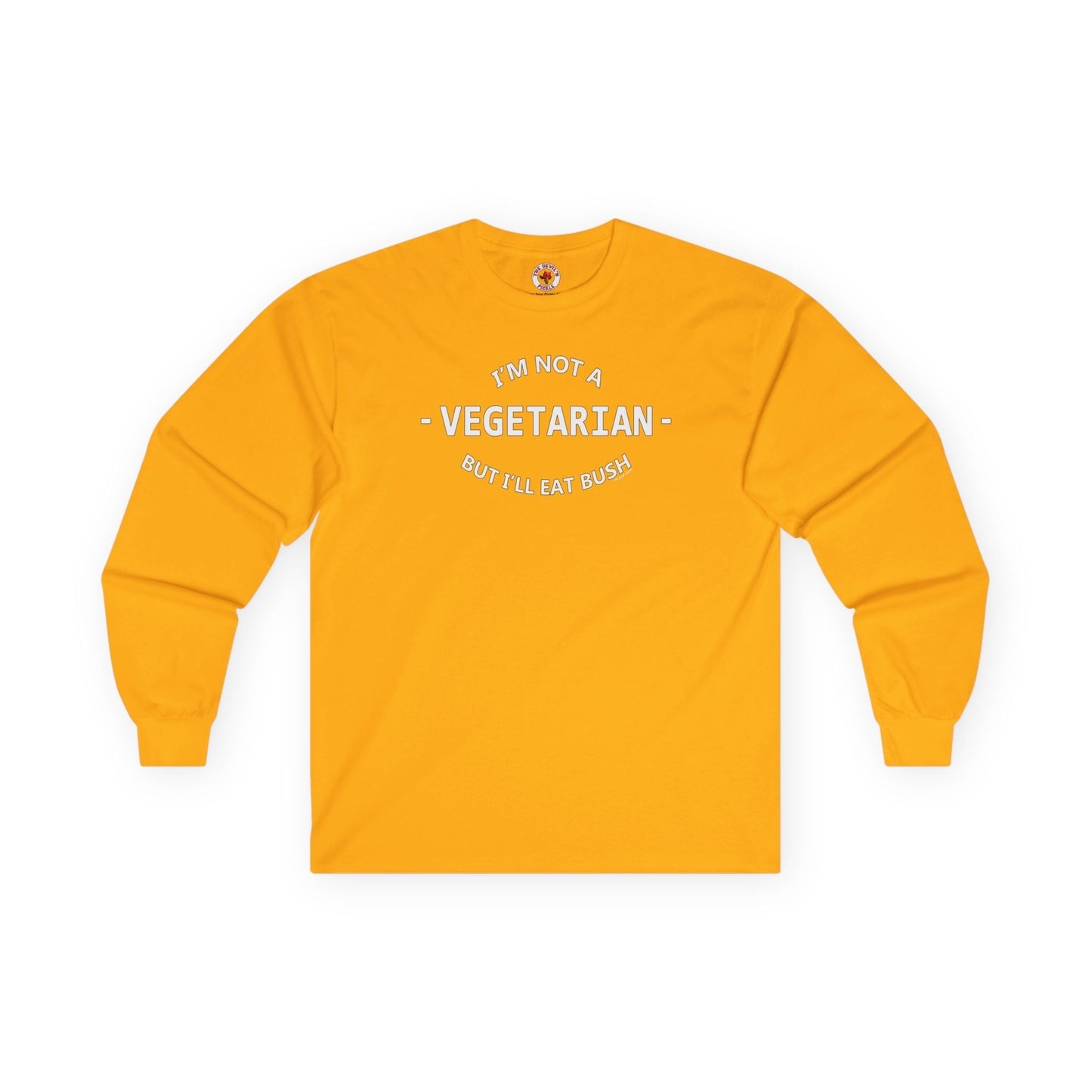 I'm Not A Vegetarian Long Sleeve Tee The Devil's Pickle