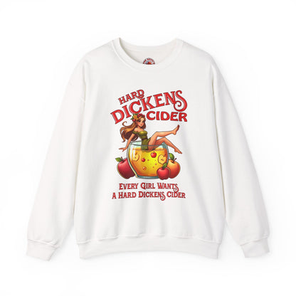 Hard Dickens Cider Crewneck Sweatshirt The Devil's Pickle