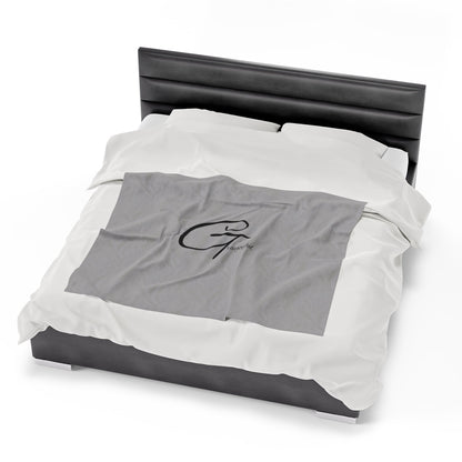 Velveteen Plush Blanket Grayceful LLC
