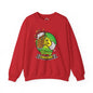 Merry Christmas Beer Crewneck Sweatshirt The Devil's Pickle