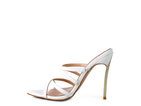NIGHTCLUB HIGH HEELED NEON ANIMAL SANDALS See size chart under “more details” The Fashion Celestial