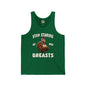 Stop Staring At My Breasts Tank Top The Devil's Pickle