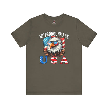 My Pronouns Are U.S.A T-Shirt The Devil's Pickle