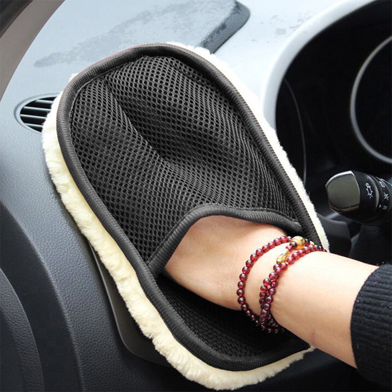 Car Brush Cleaner Soft Gloves 5.91*9.45inch Car Cleaning NovaCart