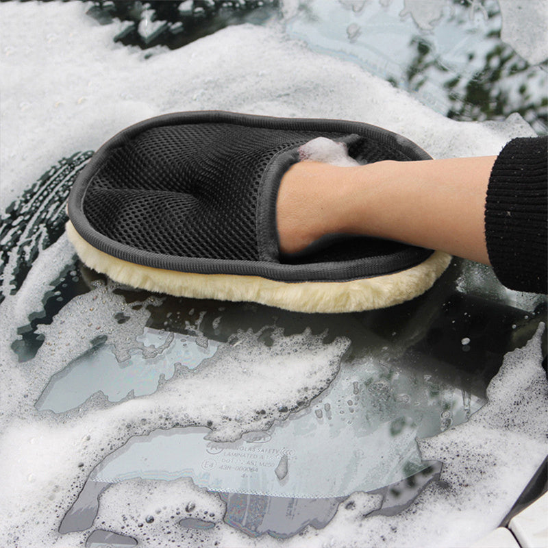Car Brush Cleaner Soft Gloves 5.91*9.45inch Car Cleaning NovaCart