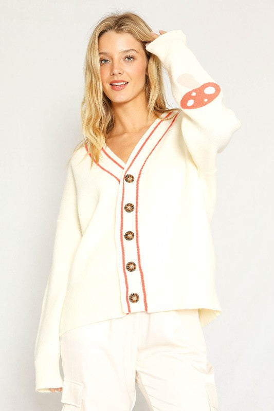 Varsity Novelty Cardigan Shop Style & More | Fresh Looks, Everyday Deals & Free Shipping