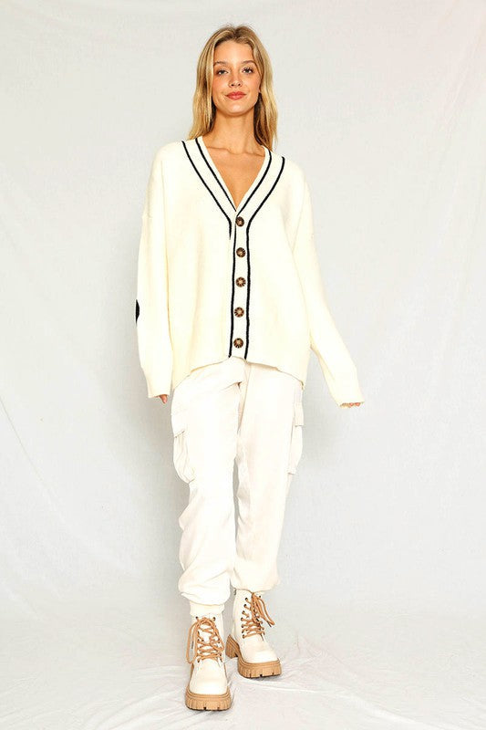 Varsity Novelty Cardigan Shop Style & More | Fresh Looks, Everyday Deals & Free Shipping