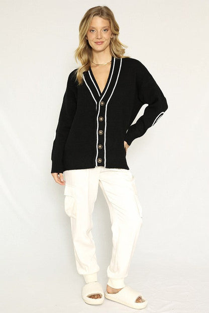 Varsity Novelty Cardigan Shop Style & More | Fresh Looks, Everyday Deals & Free Shipping