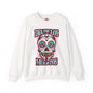 Dia De Los Muertos Skull Crewneck Sweatshirt The Devil's Pickle