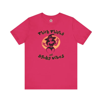 Thick Thighs and Spooky Vibes T-Shirt The Devil's Pickle
